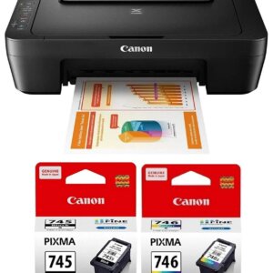 Canon PIXMA G2570S MegaTank Inkjet Printer – Print, Scan, Copy | High-Yield Ink Tanks