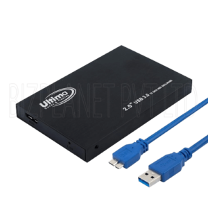 USB 3.0 HDD Enclosure – 2.5" SATA to USB 3.0, For SSD / HDD, Up to 6TB