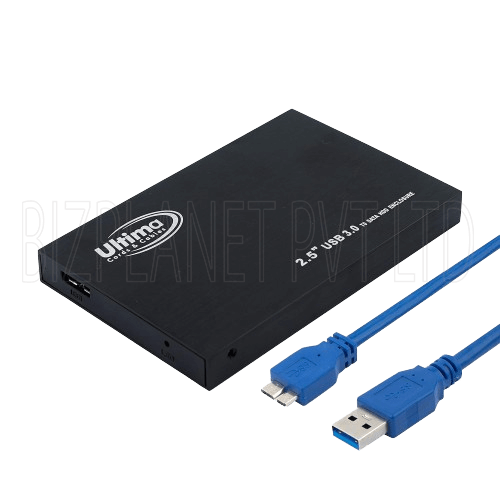 USB 3.0 HDD Enclosure – 2.5" SATA to USB 3.0, For SSD / HDD, Up to 6TB