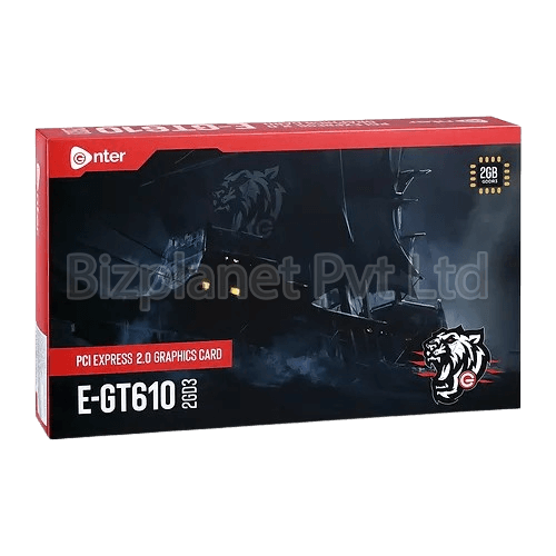 Enter E‑GT610 2GB DDR3 Graphics Card – PCIe x16, HDMI/DVI/VGA, Single Fan - Image 4