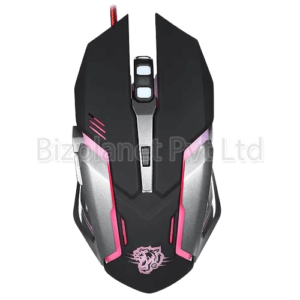 Enter Grenade Gaming USB Mouse – 6 Programmable Buttons, 3200 DPI, RGB Backlighting, Lightweight Design