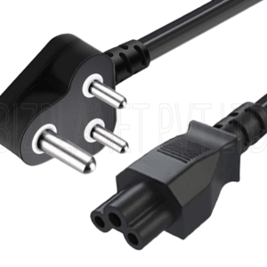 1.5 m Laptop Power Cord – IEC C5 “Cloverleaf” (3-Pin), 18 AWG, Heavy-Duty