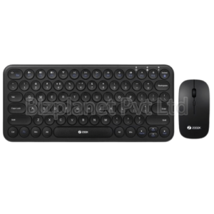 Zoook Orbit Pro Bluetooth Keyboard & Mouse Combo – Multi-Device Connectivity, Rechargeable, Ergonomic Design