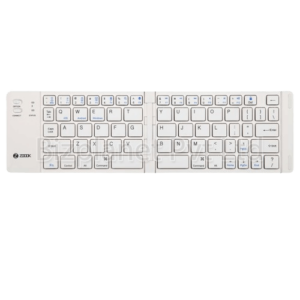 Zoook PalmPad Wireless Foldable Bluetooth Keyboard – Dual-Fold Design, 110mAh Rechargeable Battery, Includes Dock & Carrying Case