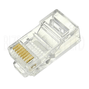 RJ45 Connectors – 100 Pack, For Cat5e / Cat6 Network Cables