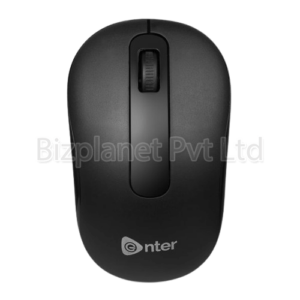 Enter Scroller Wireless Optical Mouse – 1600 DPI, 2.4 GHz USB Receiver