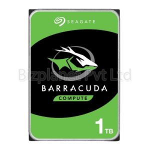 Seagate 1TB BarraCuda Desktop HDD – 7200 RPM SATA III, 64MB Cache