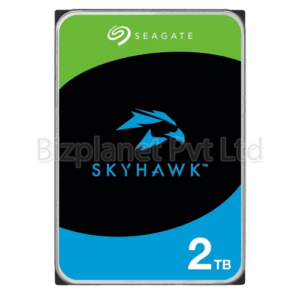 Seagate SkyHawk 2TB Surveillance HDD – 7200RPM, 64MB Cache, 24/7 DVR/NVR Use