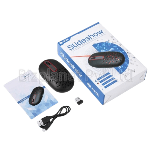 Zoook Slideshow 2-in-1 Wireless Mouse & Presenter – 1600 DPI, Rechargeable, Laser Pointer - Image 4