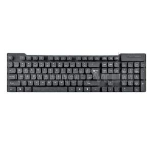 Enter TypeEasy USB Wired Keyboard – 104 Keys, Slim Profile, Quiet Typing