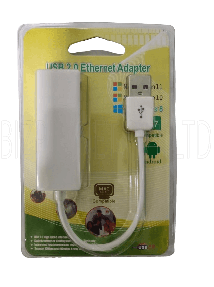 USB to Ethernet Adapter – 100Mbps, For PC / Laptop / TV / Console - Image 2