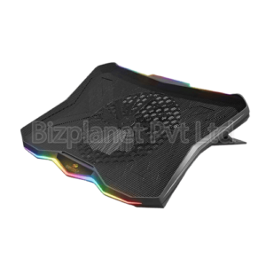 Zebronics NC7000 Laptop Cooling Pad – 17", RGB, 170mm Fan, Adjustable Stand