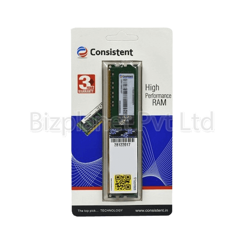 Consistent 2GB DDR3 1333MHz Desktop RAM – High-Speed, Energy-Efficient, 3-Year Warranty