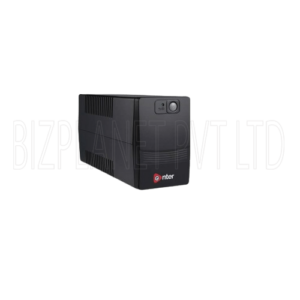 Enter E-U740 650VA Line-Interactive UPS – 360W, 3 Outlets, Overload Protection