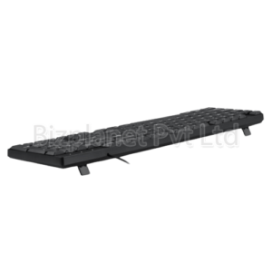 Enter Pinnacle Pro USB Wired Keyboard – 102 Keys, Slim Design, Membrane Tactile Switches, Plug-and-Play