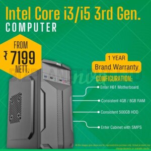 Intel i3/i5 3rd Gen Desktop PC