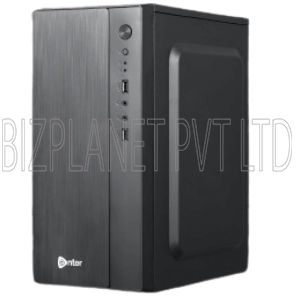 Enter Dost Cabinet with SMPS – Mid-Tower (ATX/mATX/ITX), Front USB & Audio I/O, Integrated Power Supply