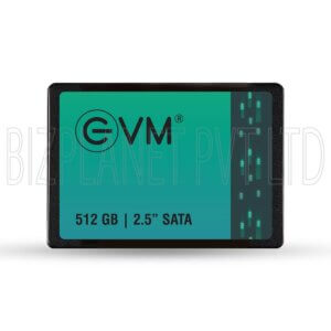 EVM 512GB 2.5-Inch SATA Internal SSD - 550MB/s Read & 500MB/s Write - 5-Year Warranty